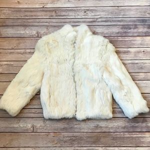 Girl’s Rabbit Fur Jacket